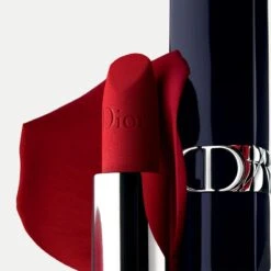 DIOR Rouge Dior -Marché Cosmétiques Magasin dior rouge dior rouge a levres rechargeable couleur couture 4 finis satin mat metallique et velours soin floral confort et longue tenue 4