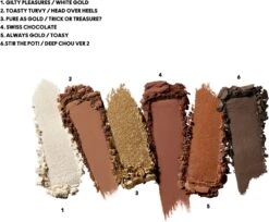 MAC Cosmetics Holiday Squall Goals Eye Shadow Palette X 6 -Marché Cosmétiques Magasin mac cosmetics holiday squall goals eye shadow palette x 6 palette de fards a paupieres 2