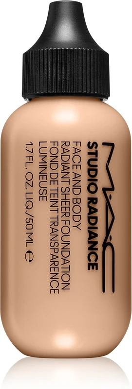 MAC Cosmetics Studio Radiance Face And Body Radiant Sheer Foundation 1 MAC Cosmetics Studio Radiance Face And Body Radiant Sheer Foundation