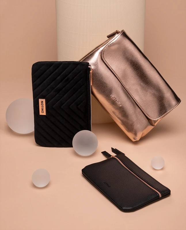 Notino Luxe Collection Double Pocket Cosmetic Bag 3 Notino Luxe Collection Double Pocket Cosmetic Bag – Image 3