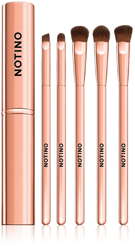 Notino Luxe Collection Eyes & Brow Brush Set 1 Notino Luxe Collection Eyes & Brow Brush Set