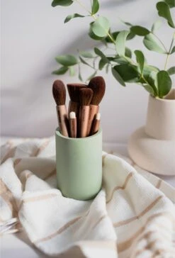 Notino Wooden Collection Blush & Bronzer Brush -Marché Cosmétiques Magasin notino wooden collection blush bronzer brush pinceau blush et poudre bronzante 2