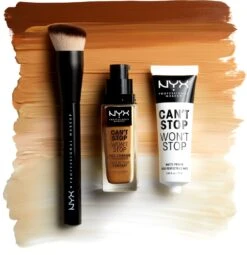 NYX Professional Makeup Can&apos;t Stop Won&apos;t Stop Full Coverage Foundation -Marché Cosmétiques Magasin nyx professional makeup cant stop wont stop full coverage foundation fond de teint haute couvrance 4