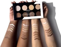 NYX Professional Makeup Highlight & Contour PRO -Marché Cosmétiques Magasin nyx professional makeup highlight contour pro palette contouring 4