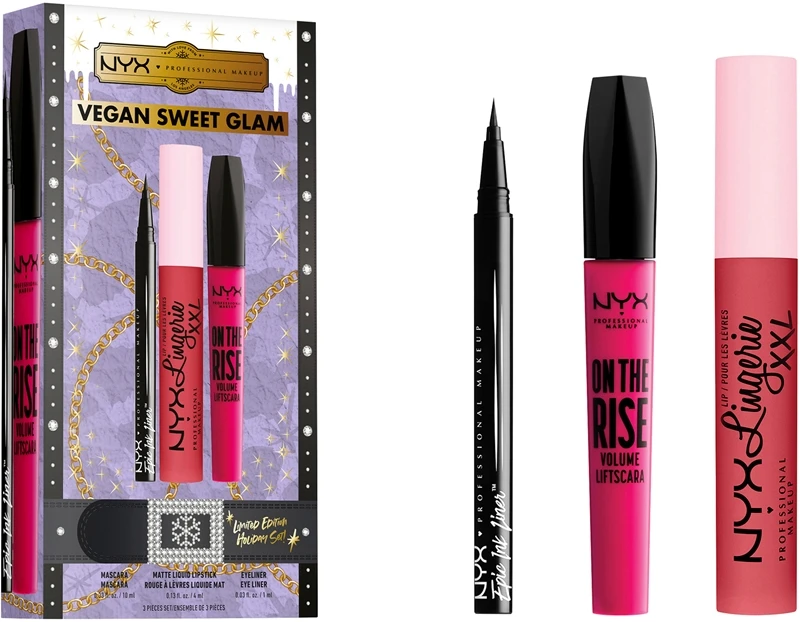 NYX Professional Makeup Limited Edition Xmass Sweet Glam 1 NYX Professional Makeup Limited Edition Xmass Sweet Glam