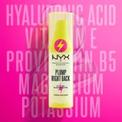 NYX Professional Makeup Plump Right Back Plump Serum And Primer -Marché Cosmétiques Magasin nyx professional makeup plump right back plump serum and primer base longue tenue 6