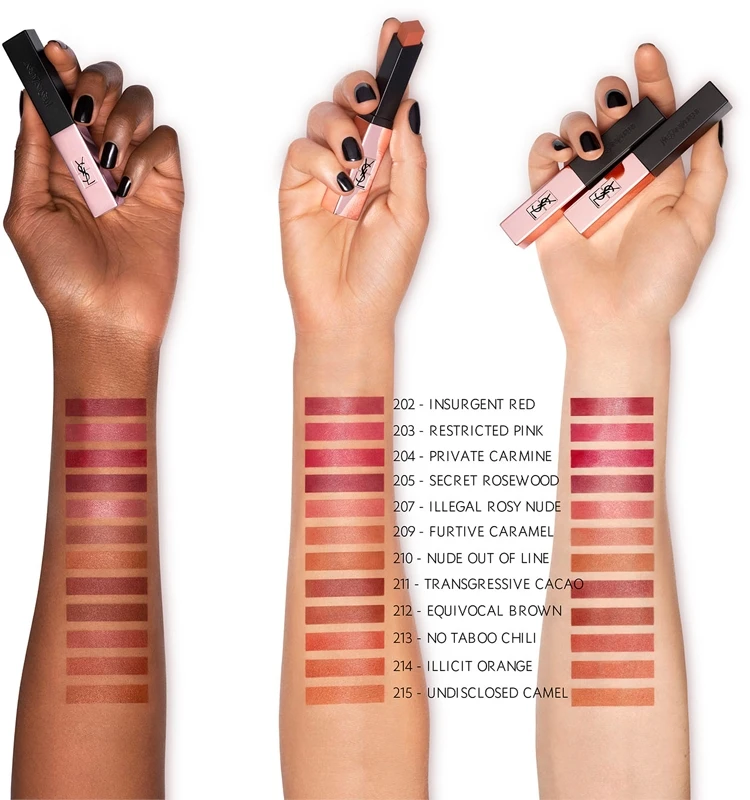 Yves Saint Laurent Rouge Pur Couture The Slim Glow Matte 4 Yves Saint Laurent Rouge Pur Couture The Slim Glow Matte – Image 4